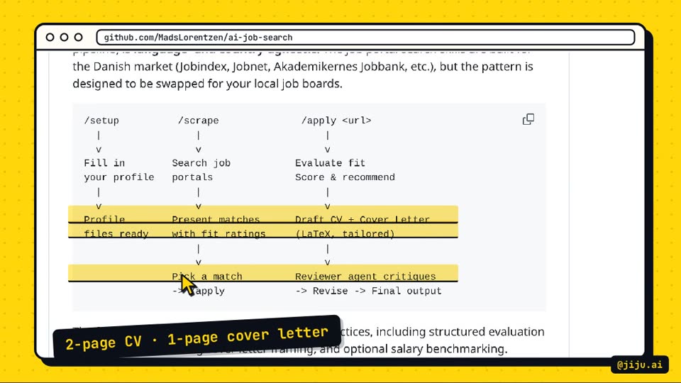 Second capture shot showing the tool's workflow with highlighted steps